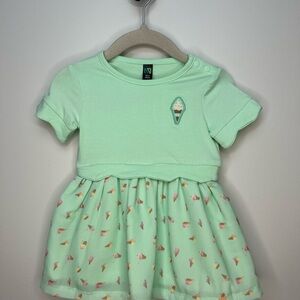 Nano Mint Green Ice Cream Baby Dress